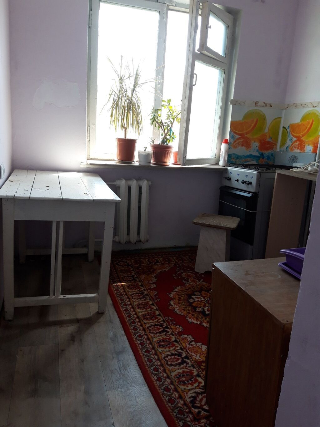 Сдаю 2ком квартиру, 4 мкр. 4 этаж, балкон, не угол. Есть: фото 3