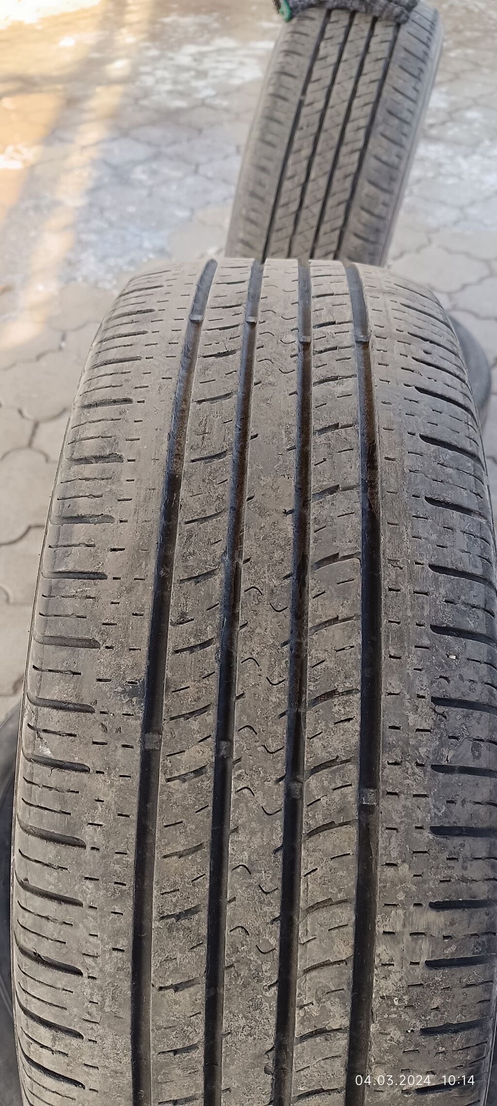 Шины 225/55/19, лето, б/у, пара Kumho.: Договорная Шины | Бишкек ...