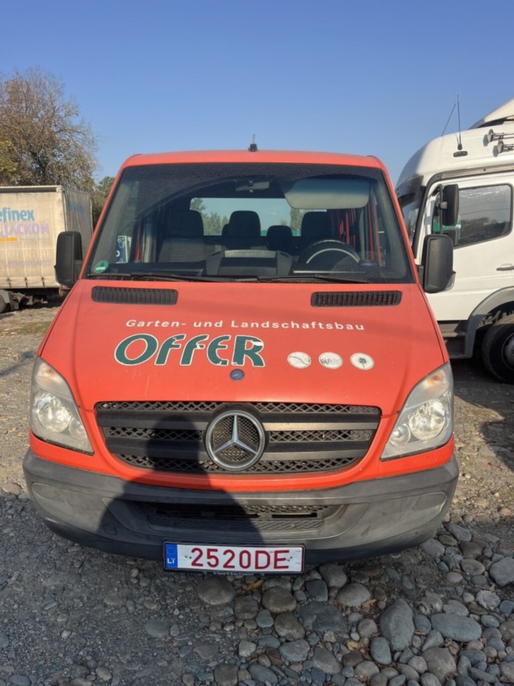 Mercedes-Benz Sprinter с бортовой платформой. Грузовой автомобиль в: фото 8