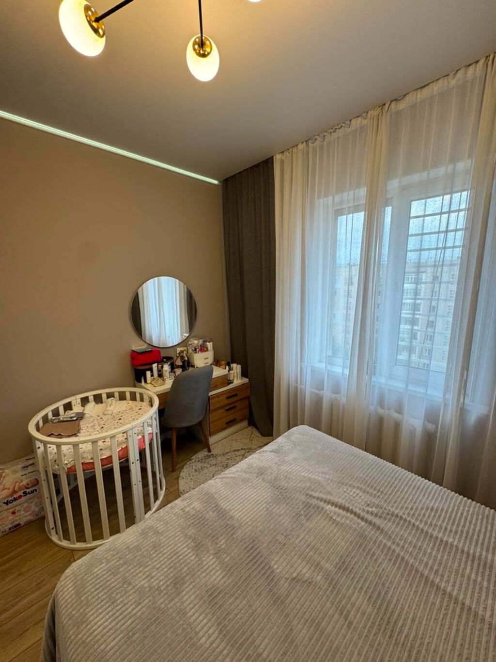 3 комнаты, 70 м², Улан мкр 106 серия, 9 этаж, Евроремонт: фото 6