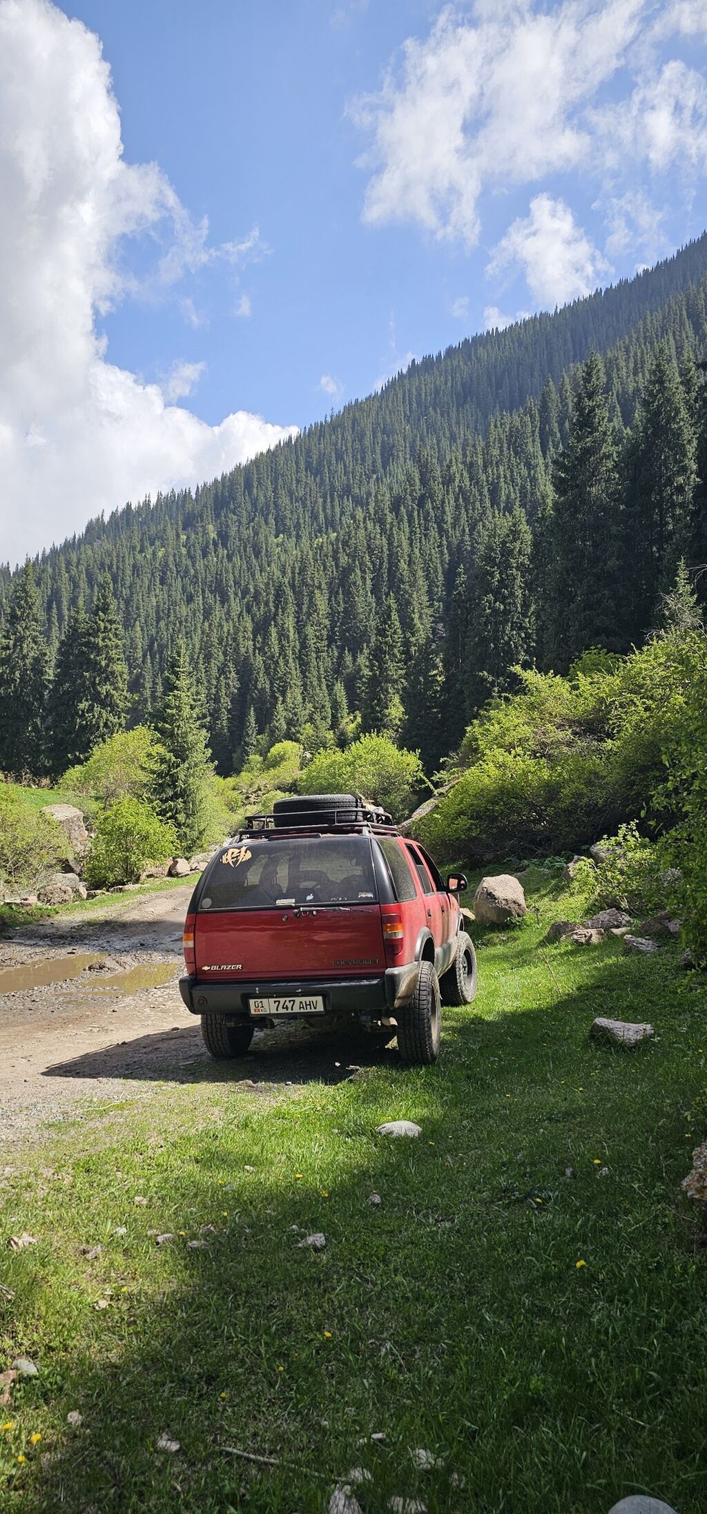 Chevrolet Blazer: 1997 г., 4.3 л, Автомат, Газ, Внедорожник: фото 2