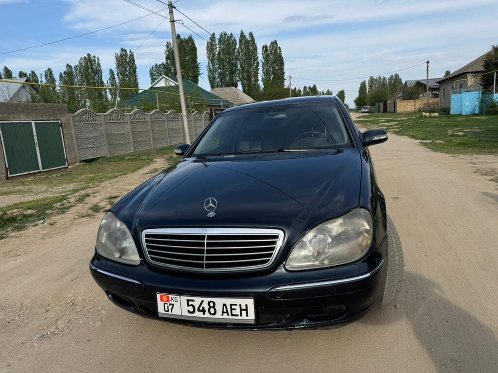 Mercedes-Benz S-Class: 1999 г., 5 л, Автомат, Бензин, Седан: фото 4