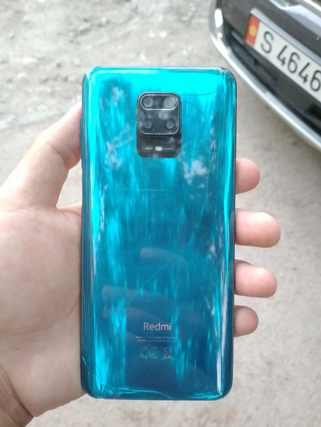 Redmi, Redmi Note 9S, Б/у, 64 ГБ, цвет - Синий, 2 SIM: фото 2