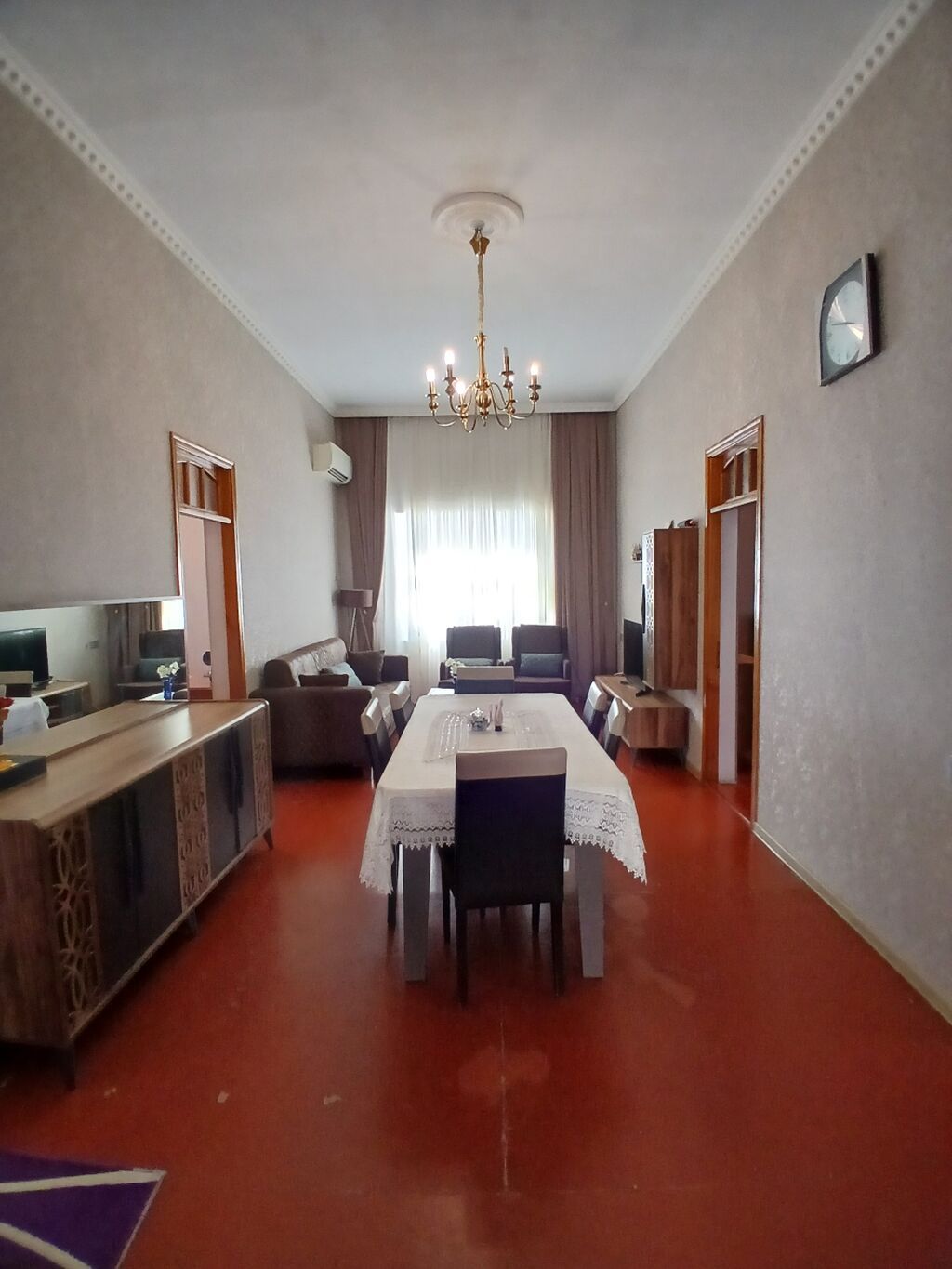 4 otaqlı, 120 kv. m, Kredit var, Yeni təmirli