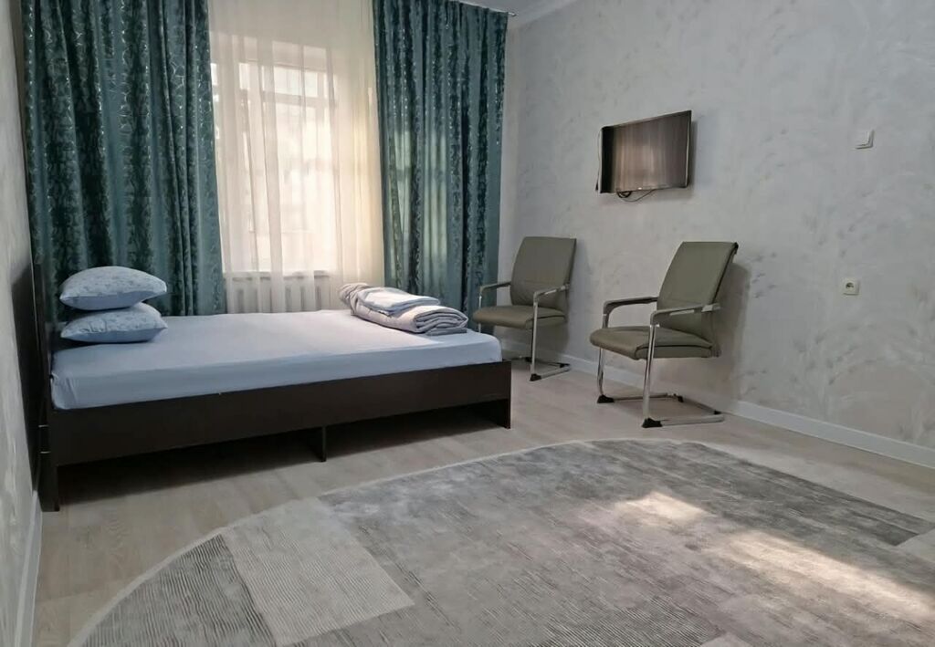 1 комната, 35 м², Тунгуч мкр 105 серия, 1 этаж, Евроремонт