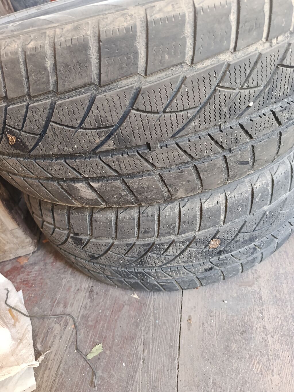 Шины 215 / 60 / R 16, Всесезонная, Б/у, Комплект, Легковые, Bridgestone: фото 4