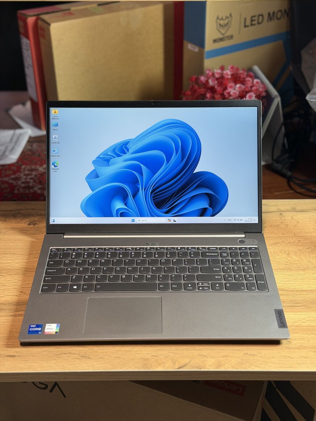 İşlənmiş Lenovo ThinkBook, 15.6 ", Intel Core i7, 512 GB, Ünvandan götürmə, Ödənişli çatdırılma, Rayonlara çatdırılma