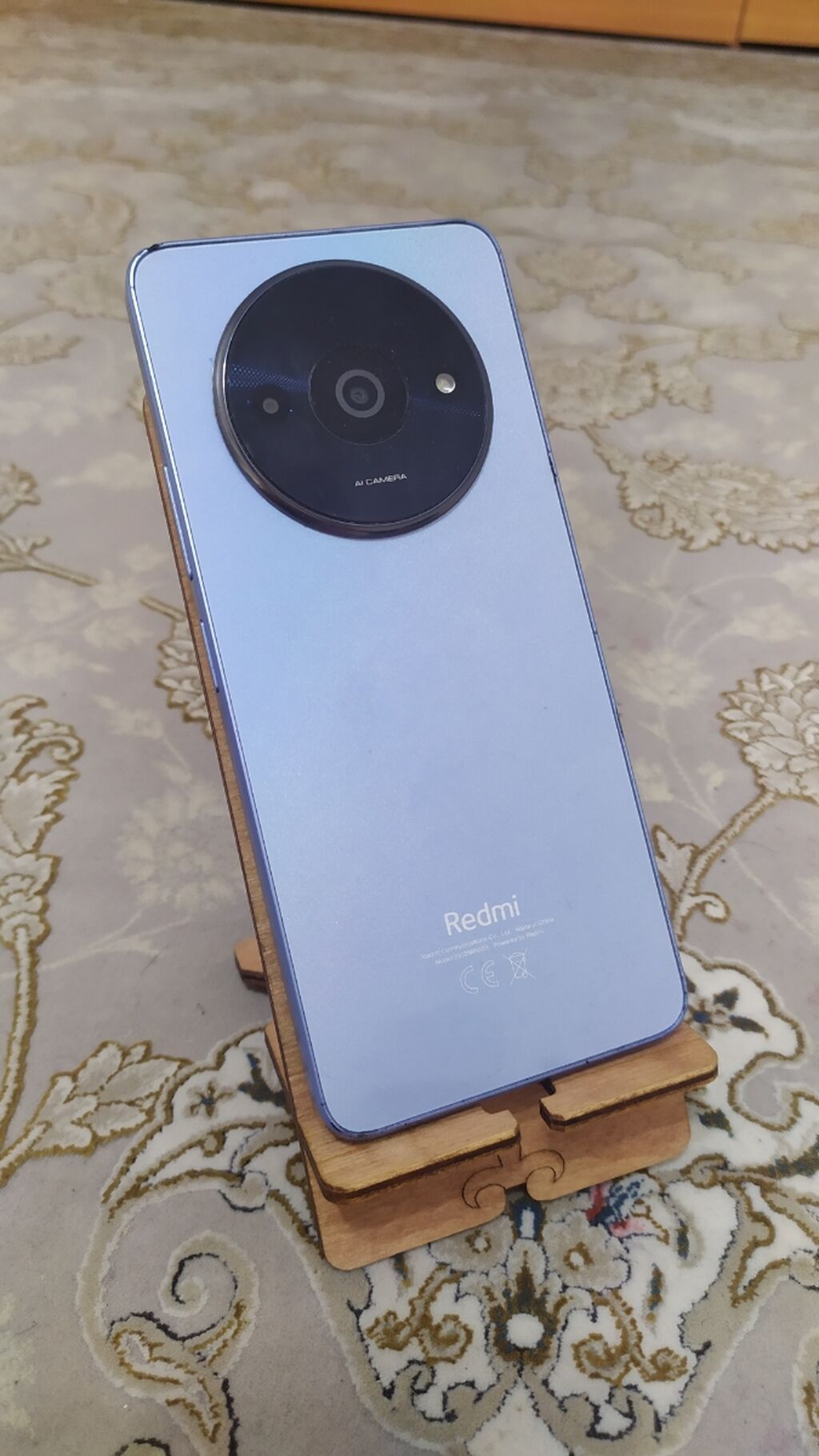 Redmi, Redmi A3, Б/у, 128 ГБ, цвет - Голубой, 2 SIM: фото 2