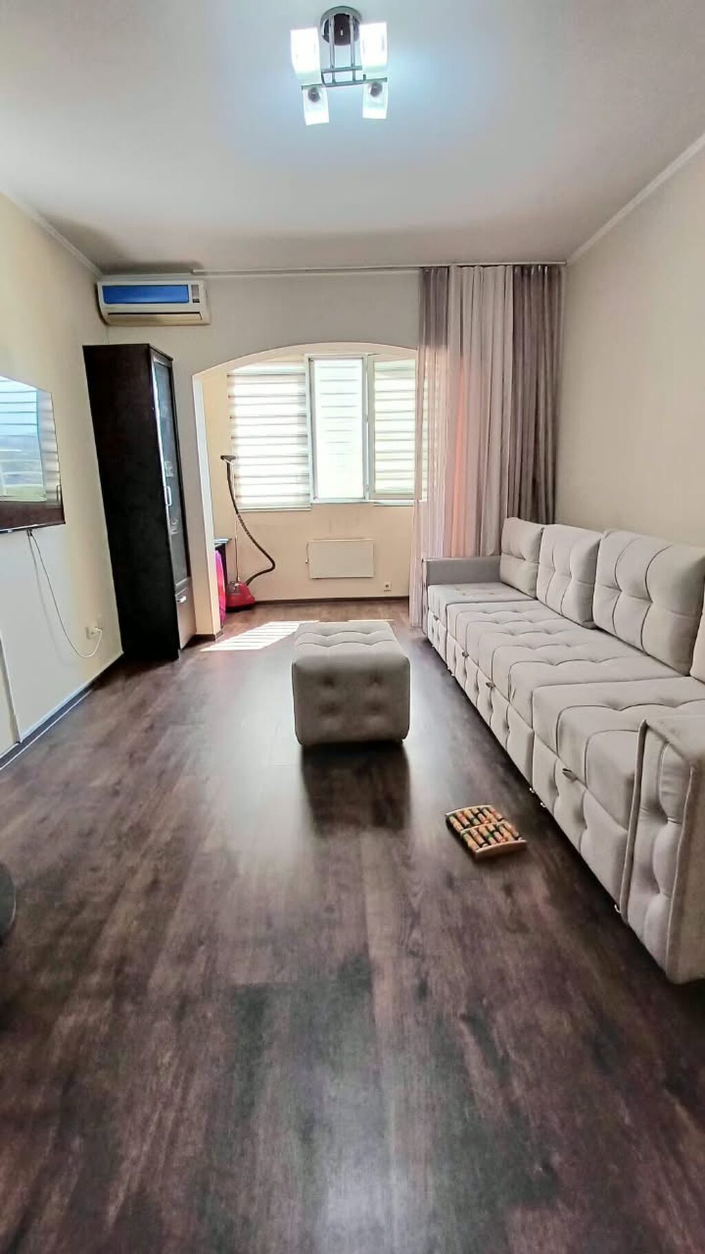 1 комната, 45 м², Улан-2 мкр 107 серия, 6 этаж, Евроремонт: фото 1