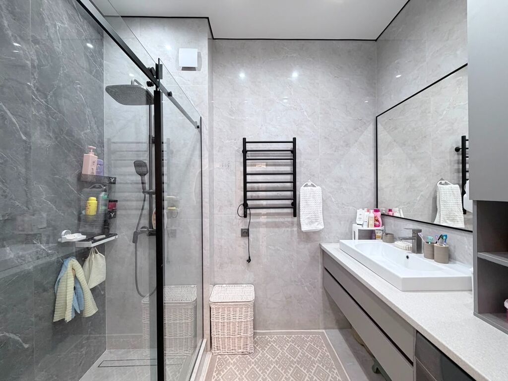 3 комнаты, 109 м², Асанбай мкр Элитка, 7 этаж, Евроремонт: фото 7