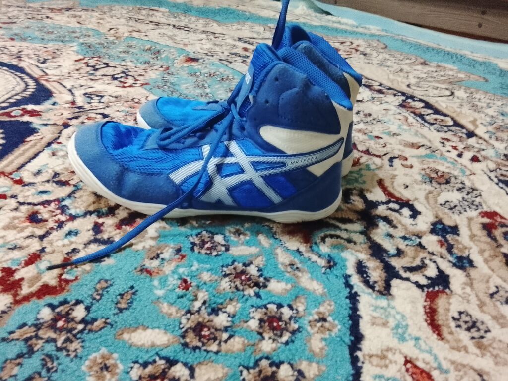 Кроссовки ASICS для зала/борьбы (wrestling shoes) - Высокая модель с — фото 2