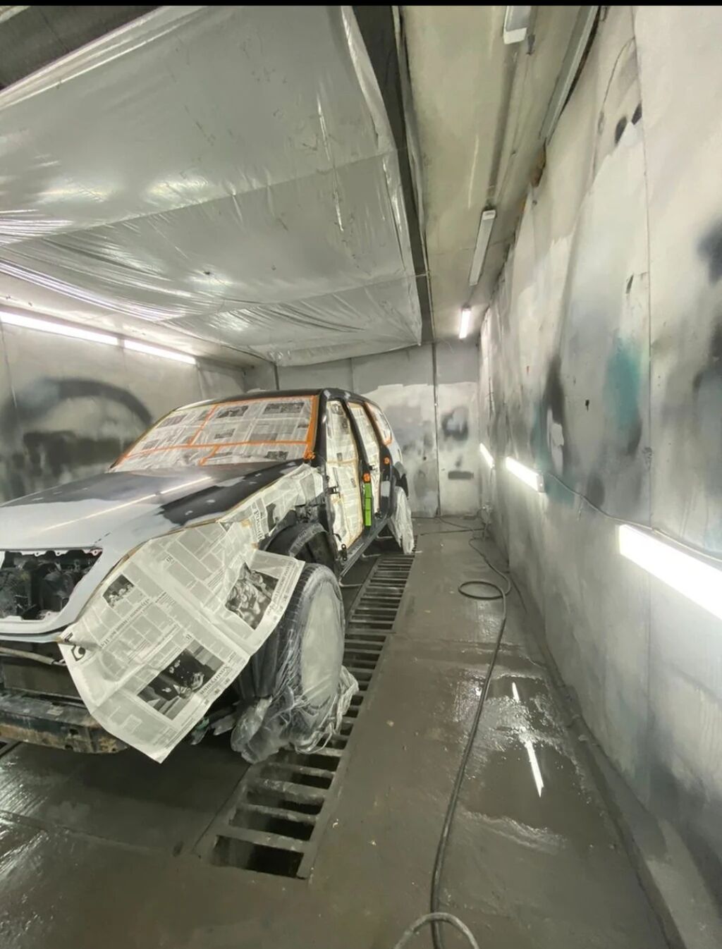 Покраска и кузовные работы автомобилей - Полная и частичная покраска