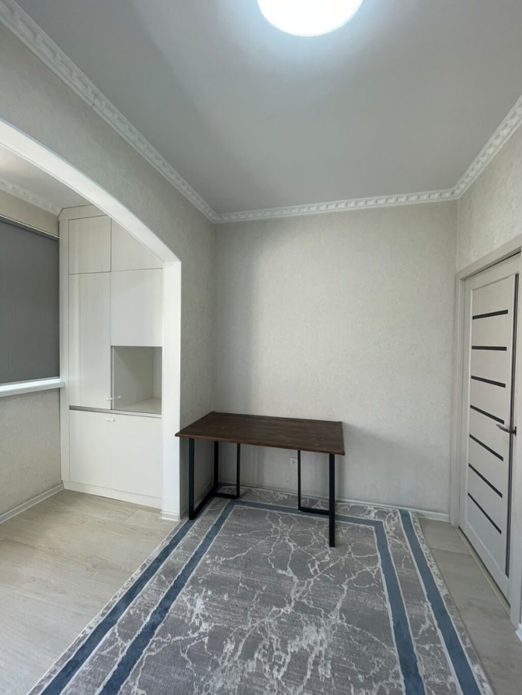 1 комната, 45 м², Пишпек 106 серия улучшенная, 8 этаж, Евроремонт: фото 5
