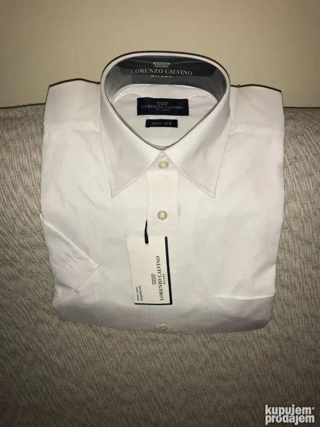 Košulje: Original Lorenzo Calvino Milano kosulja L / XL NOVA 100% cotton Made
