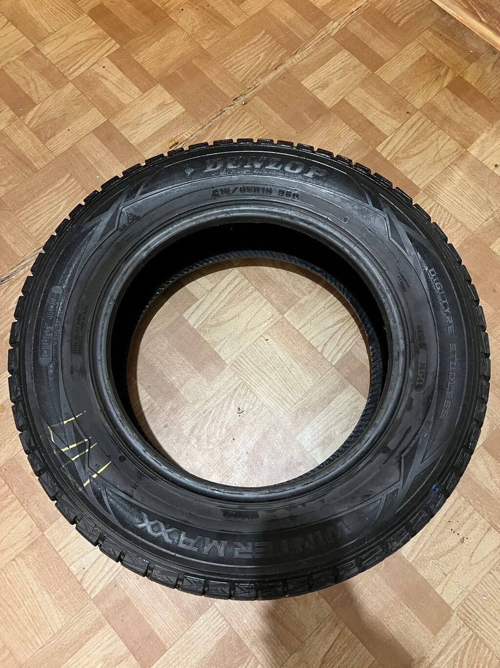 Шины 215 / 65 / R 16, Зима, Б/у, Комплект, Легковые, Dunlop: фото 2