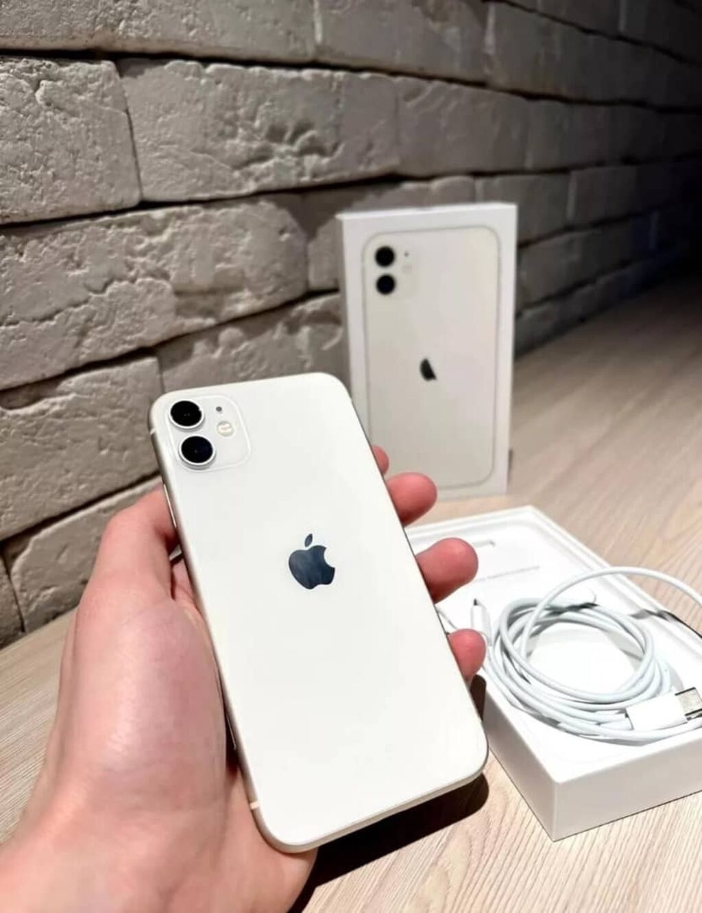 IPhone 11, Б/у, 128 ГБ, Белый,: 17000 KGS ▷ Apple iPhone | Бишкек |  63835250 ᐈ lalafo.kg