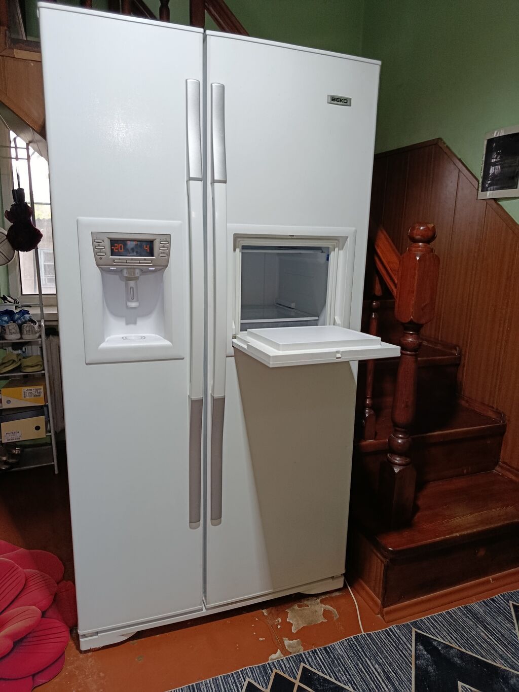 Холодильник Beko, Б/у, Side-By-Side (двухдверный), No frost, 95 * 180 * 70 — фото 8