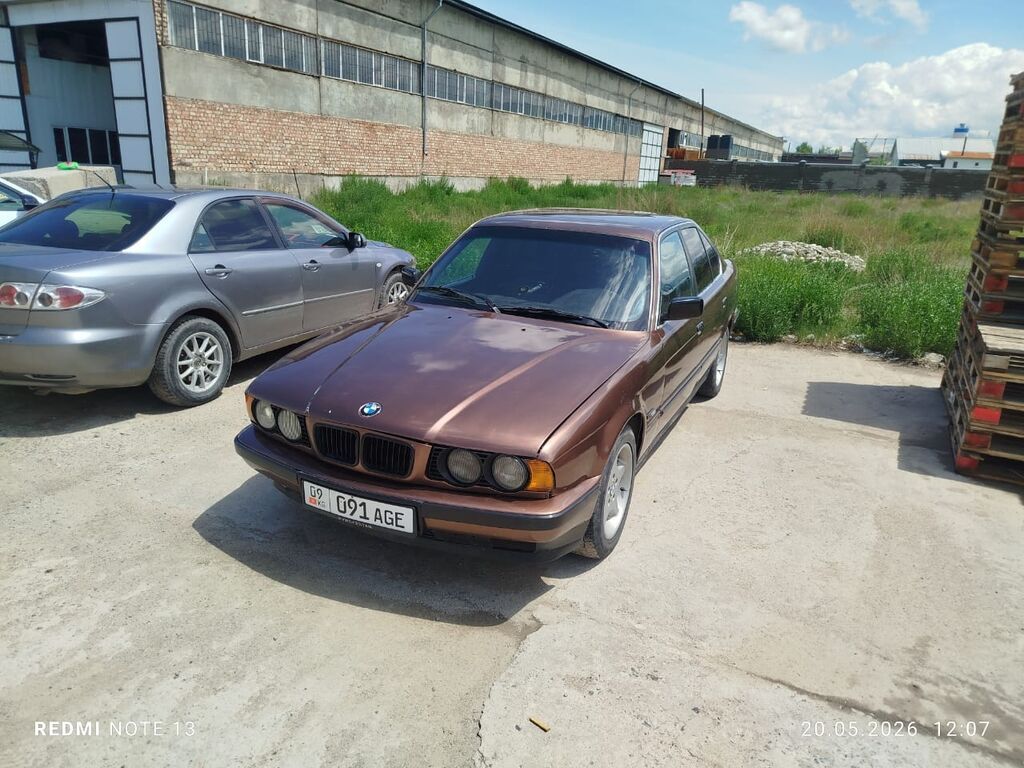 BMW 5 series: 1991 г., 2.5 л, Механика, Седан: фото 7