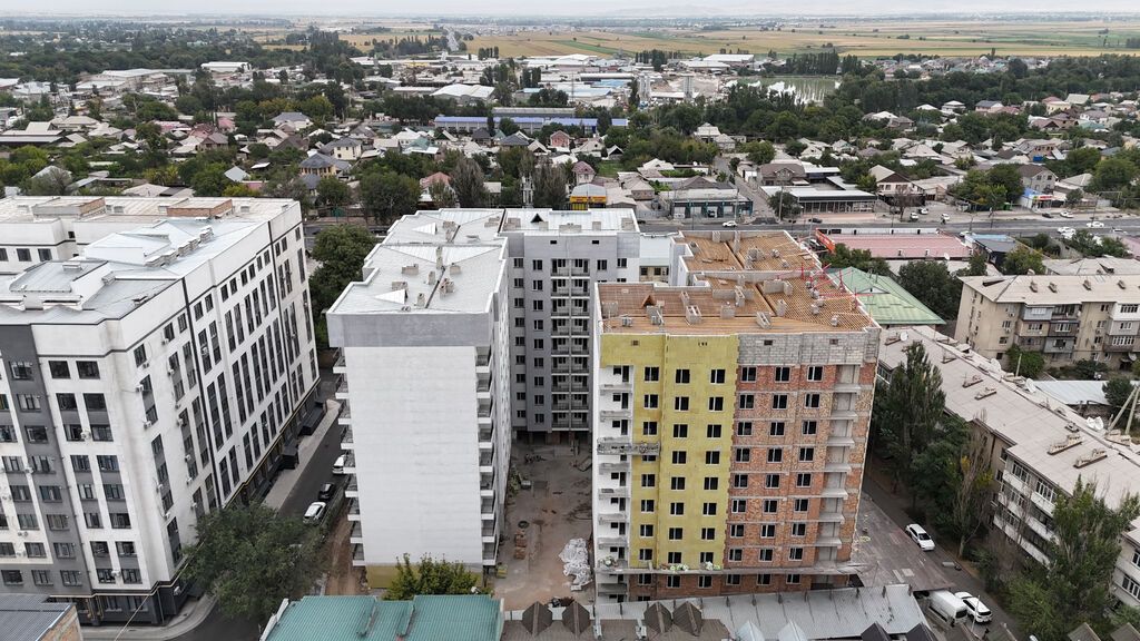 3 комнаты, 90 м², Аламедин-1 мкр Элитка, 10 этаж, ПСО (под самоотделку): фото 8