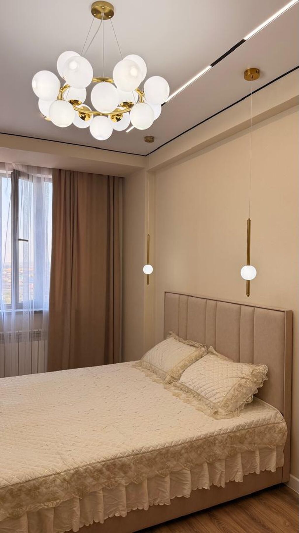 1 комната, 40 м², Тунгуч мкр Элитка, 11 этаж, Дизайнерский ремонт: фото 2