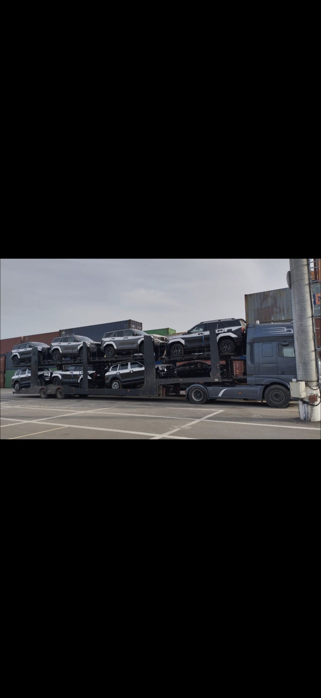 Тягач, DAF, Сar carrier trailer: фото 4