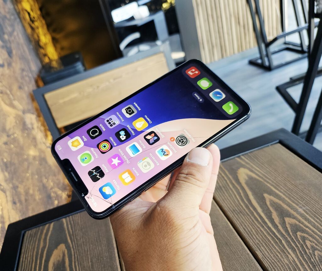 IPhone Xs Max, Б/у, 256 ГБ, Space Gray, Чехол, 100 %: фото 8