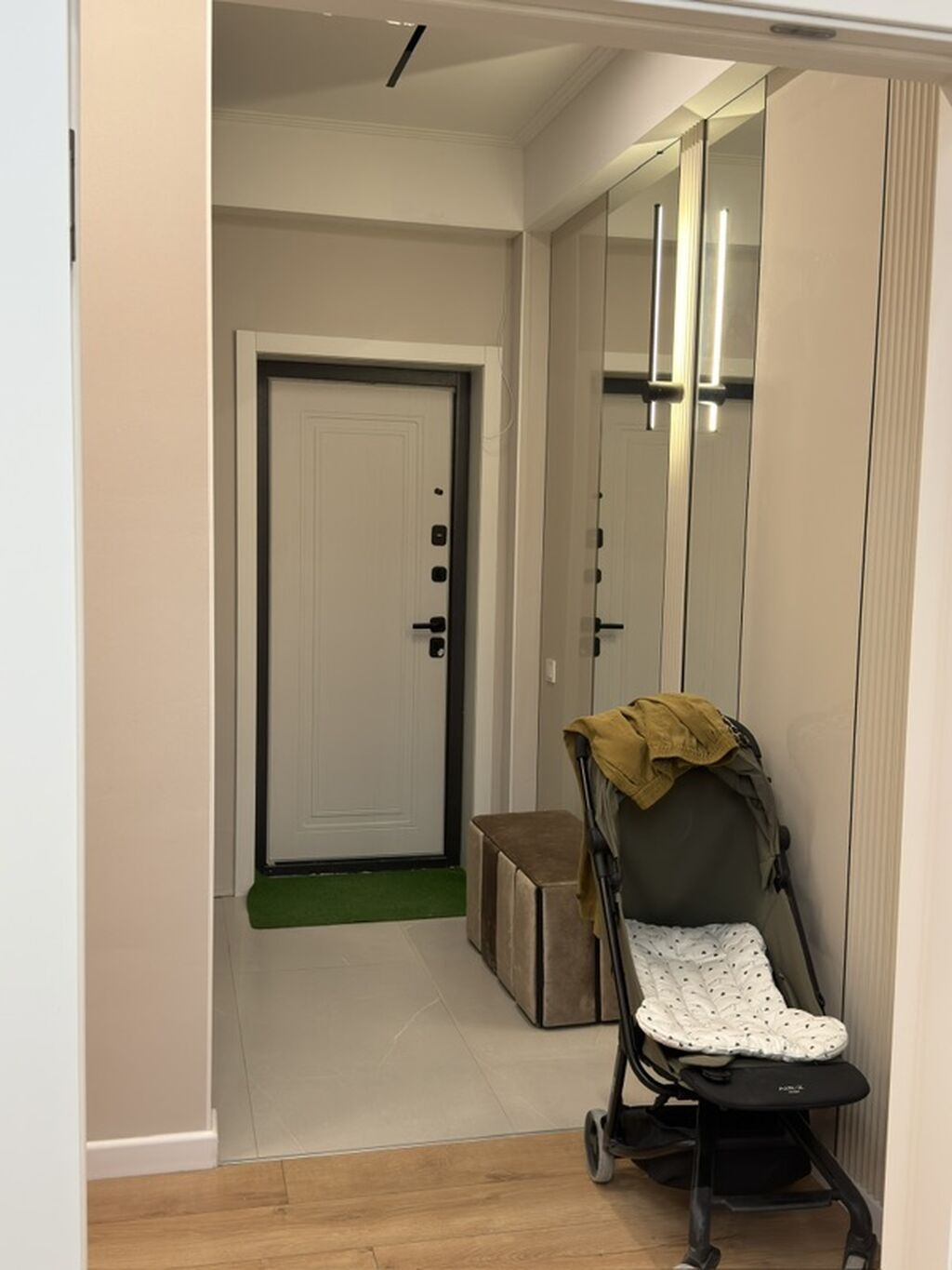 2 комнаты, 67 м², Аламедин-1 мкр Элитка, 9 этаж, Дизайнерский ремонт: фото 4