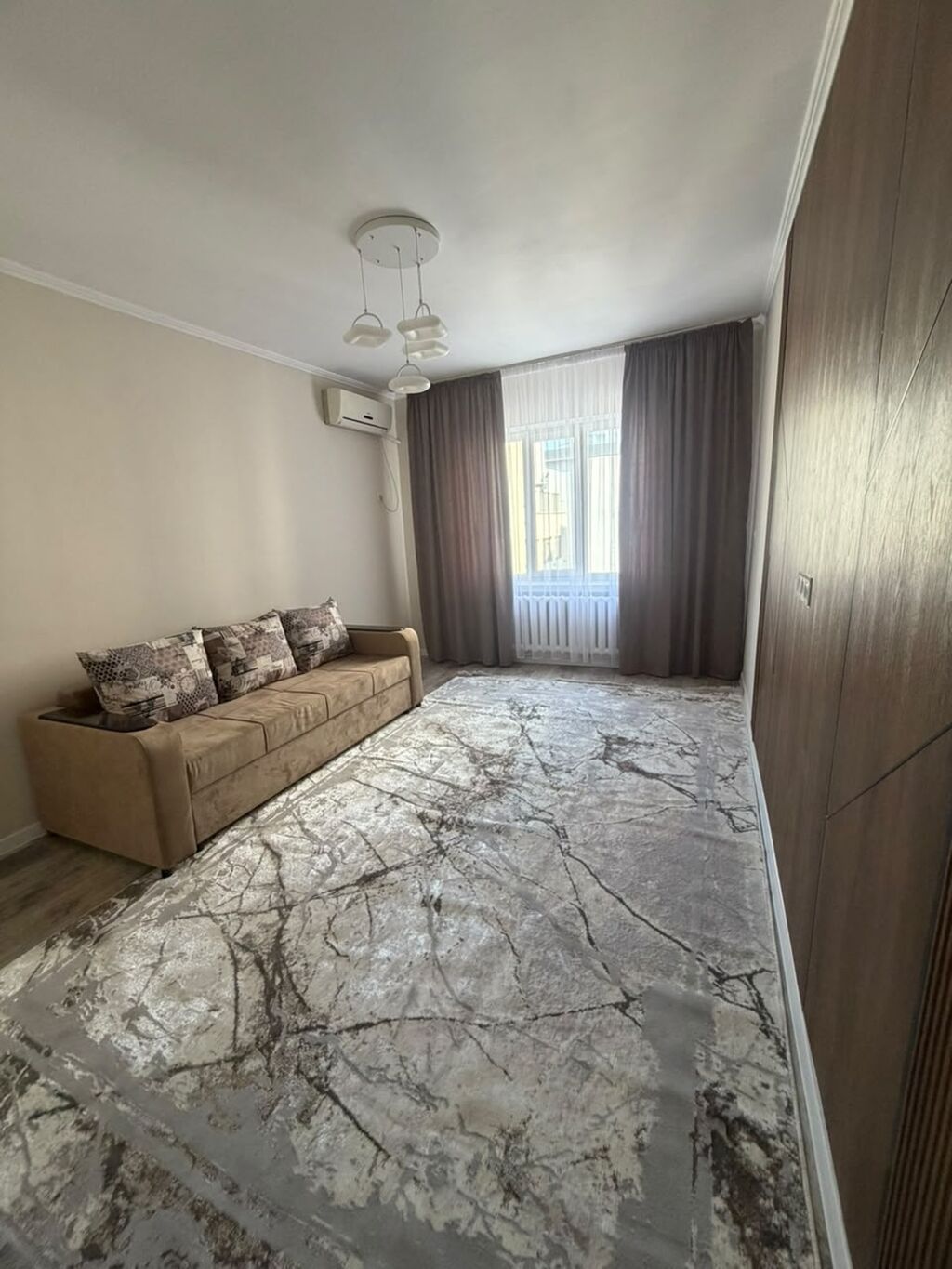 2 комнаты, 50 м², 7 мкр 105 серия, 5 этаж, Евроремонт: фото 2