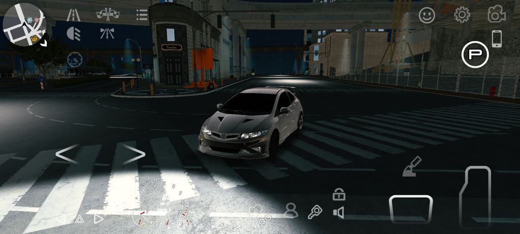 Спортивный хэтчбек в игре (виртуальный автомобиль для: фото 3