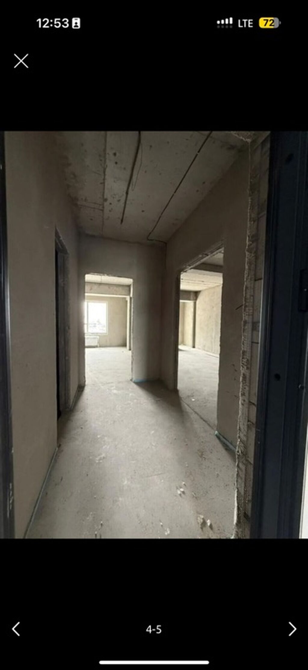 3 комнаты, 72 м², АЮ Гранд Элитка, 11 этаж, ПСО (под самоотделку): фото 4