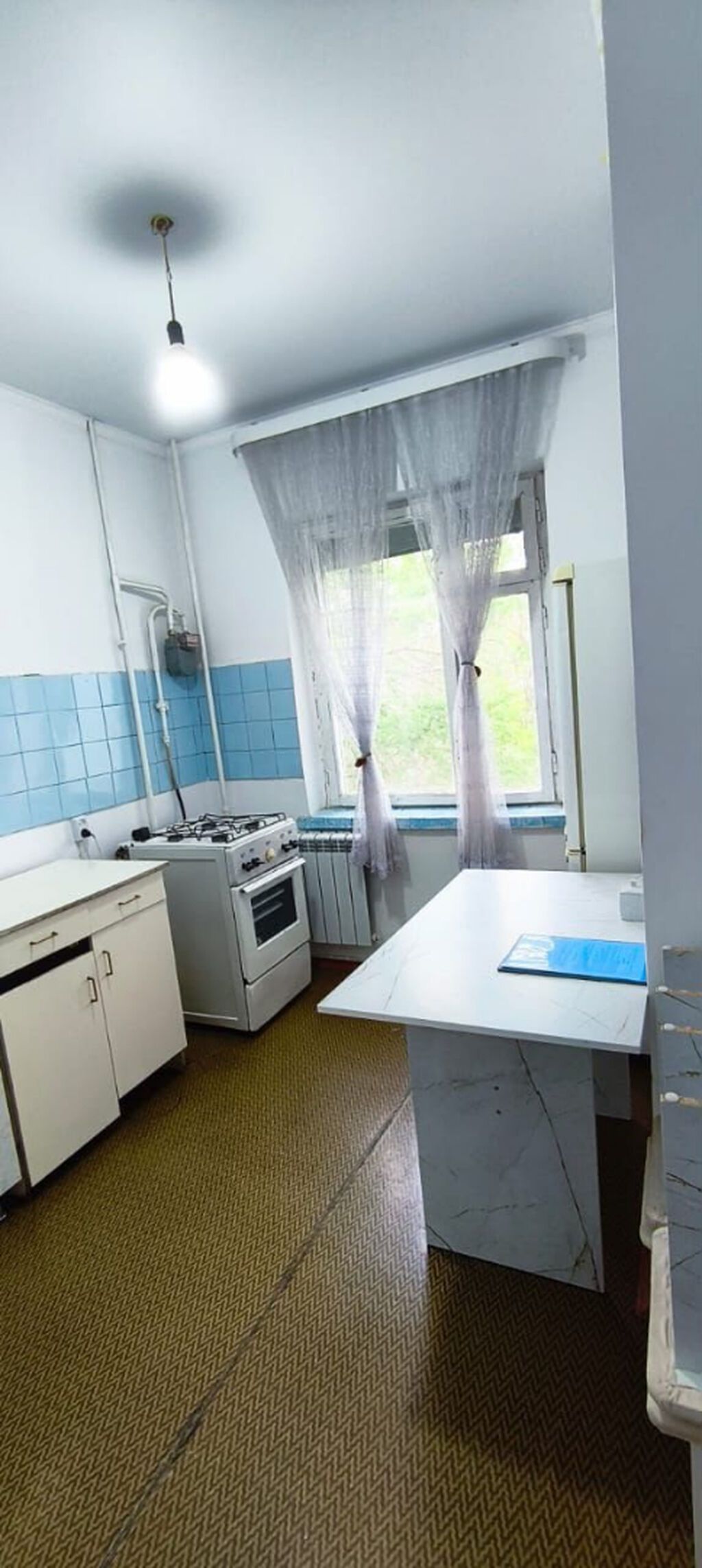 2 комнаты, 44 м², Асанбай мкр 105 серия, 4 этаж, Старый ремонт: фото 6