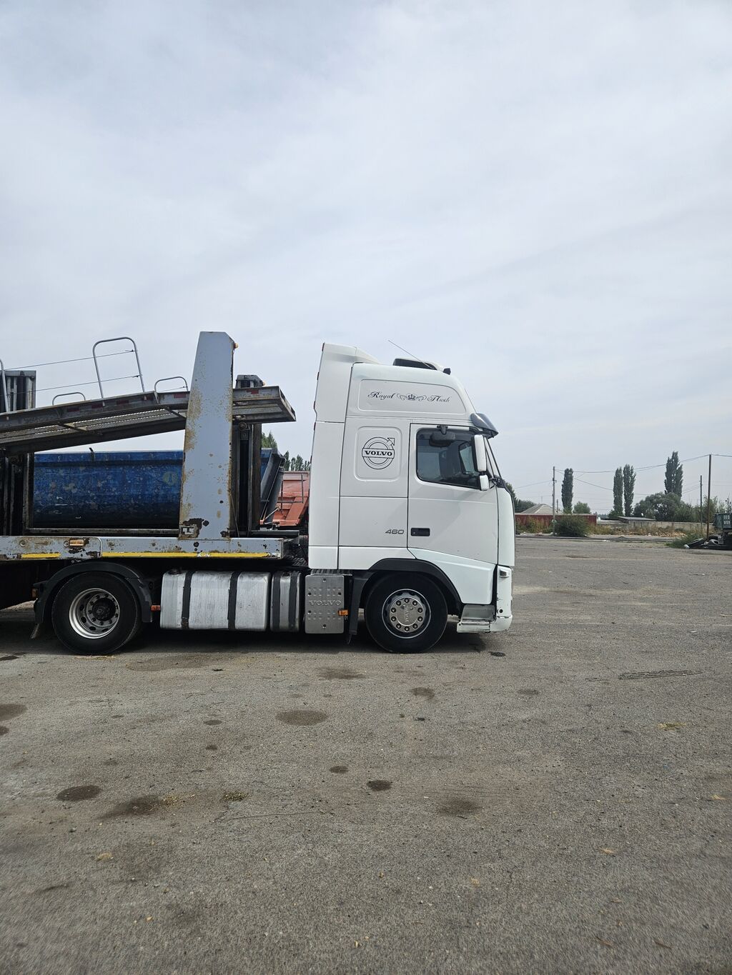 Тягач, Volvo, Сar carrier trailer: фото 2