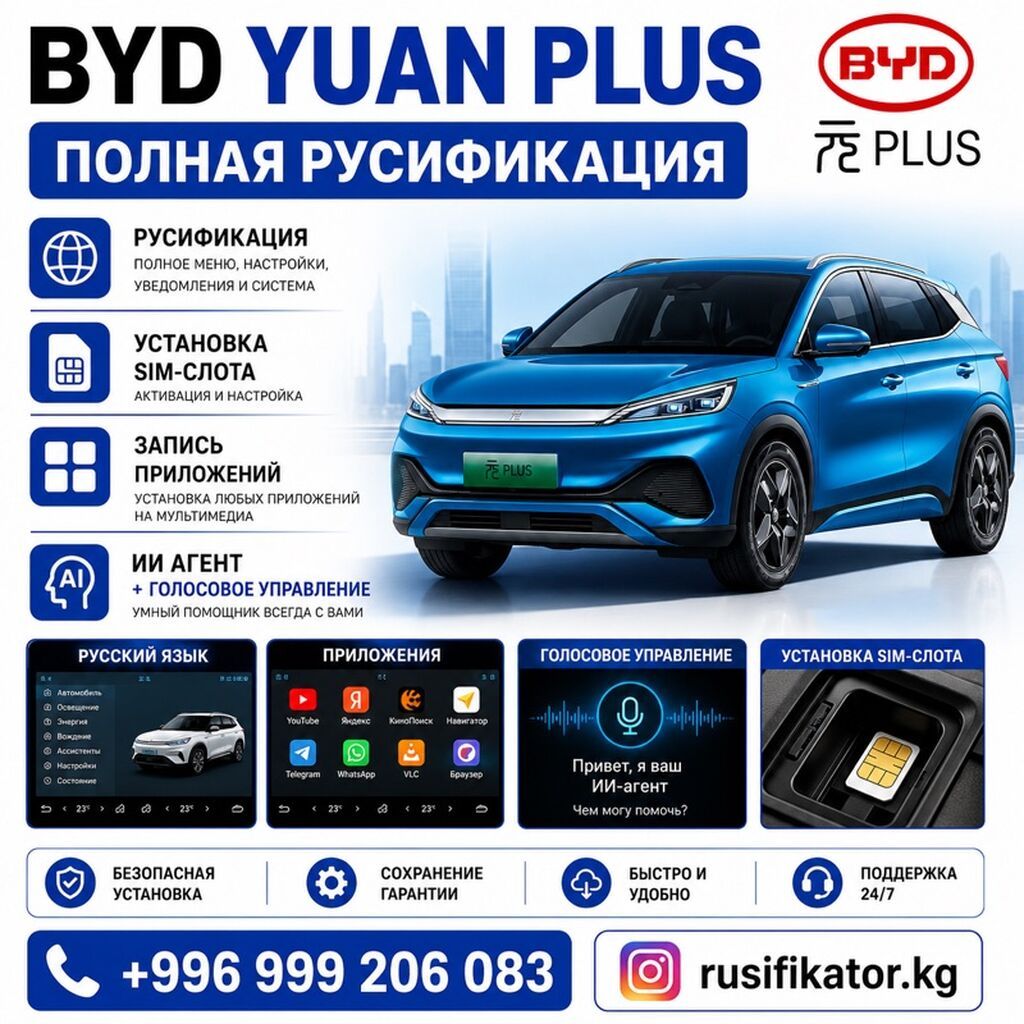 Русификация DEEPAL S07, G318, S09 BYD SONG PLUS, YUAN UP,YUAN PLUS — фото 6