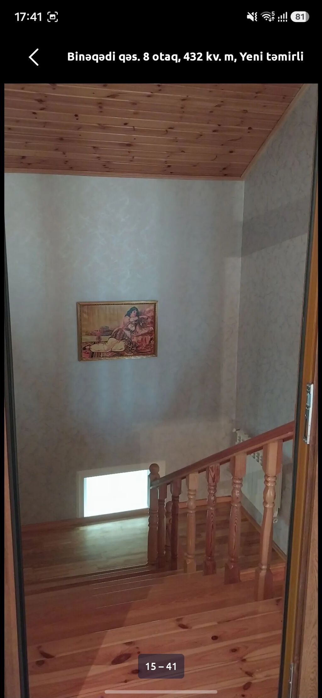 Binəqədi qəsəbəsində 3 mərtəbəli geniş həyət evi. Rayon: Binəqəsi qes