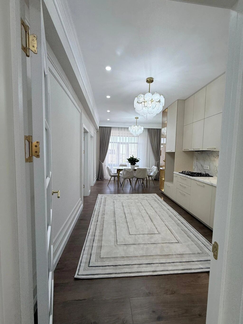 3 комнаты, 112 м², 12 мкр Элитка, 10 этаж, Дизайнерский ремонт: фото 4