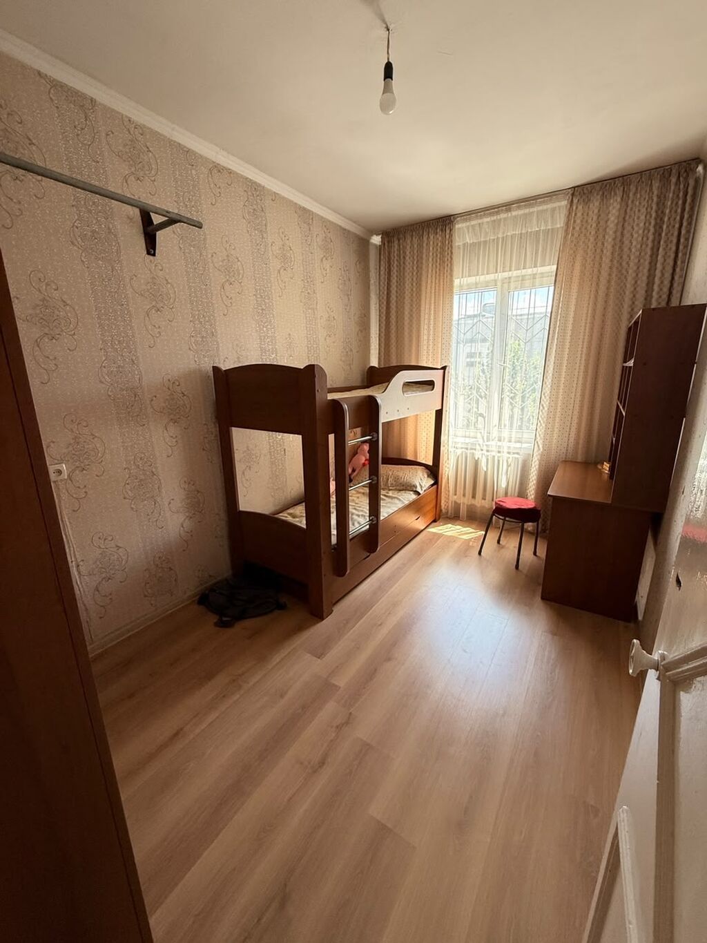 3 комнаты, 63 м², Аламедин-1 мкр 105 серия, 5 этаж, Косметический ремонт: фото 5