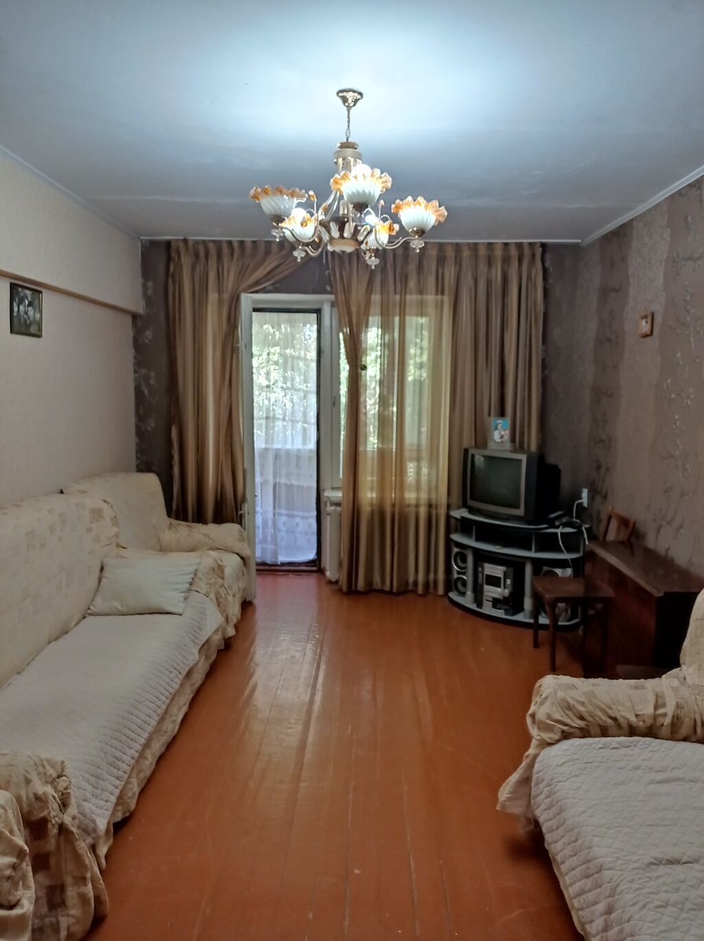 4 комнаты, 78 м², Чекиш-Ата рынок Индивидуалка, 4 этаж, Старый ремонт: фото 1