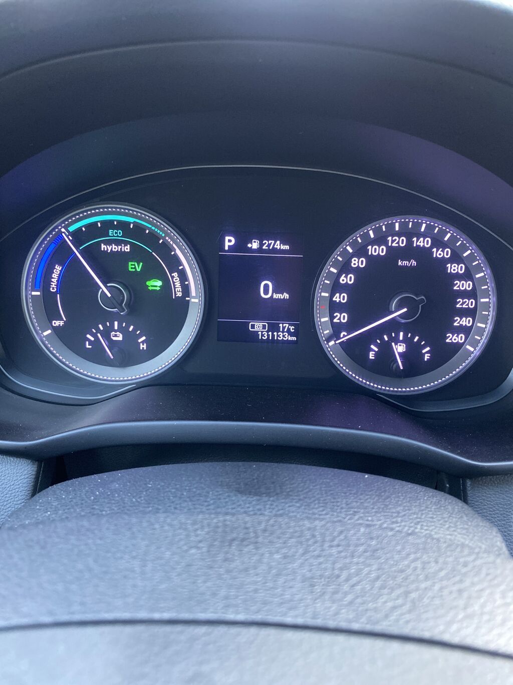Hyundai Grandeur: 2019 г., 2.4 л, Автомат, Гибрид, Седан: фото 6
