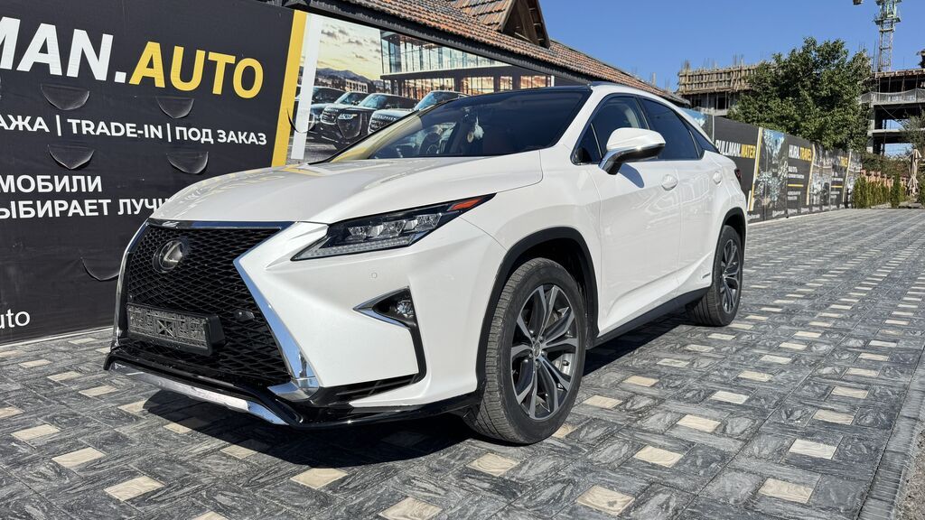 Lexus RX: 2016 г., 3.5 л, Автомат, Гибрид, Кроссовер: фото 1