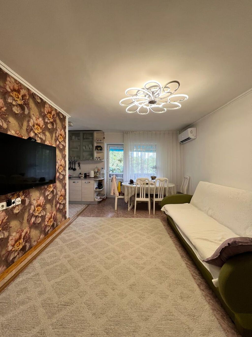 3 комнаты, 58 м², Хрущевка, 4 этаж, Евроремонт