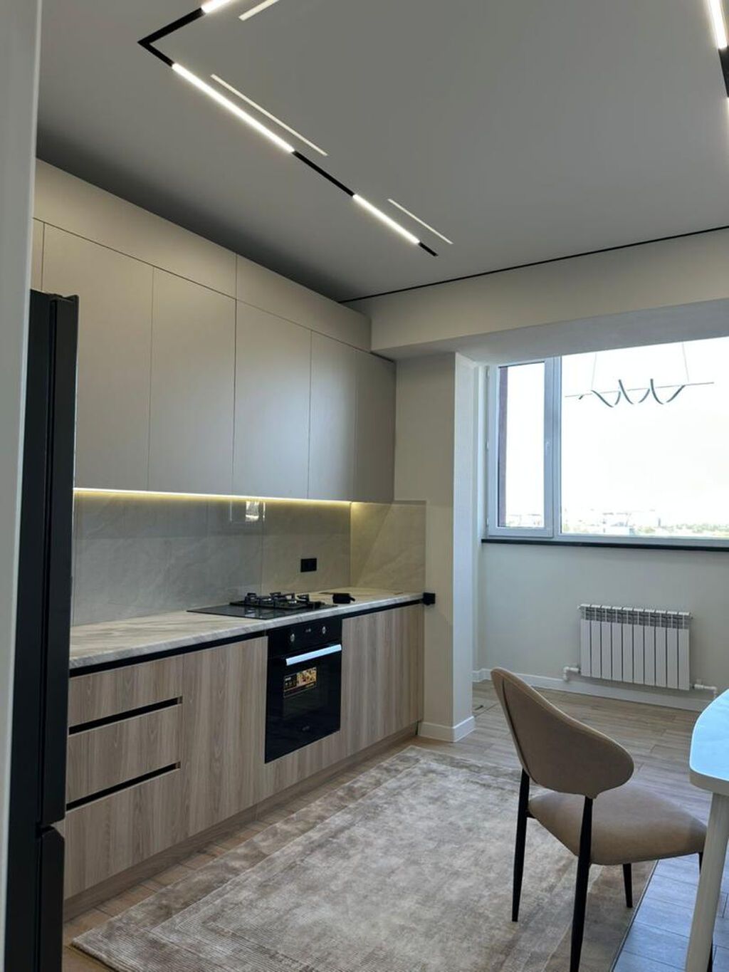 1 комната, 48 м², Пишпек Элитка, 8 этаж, Евроремонт: фото 7