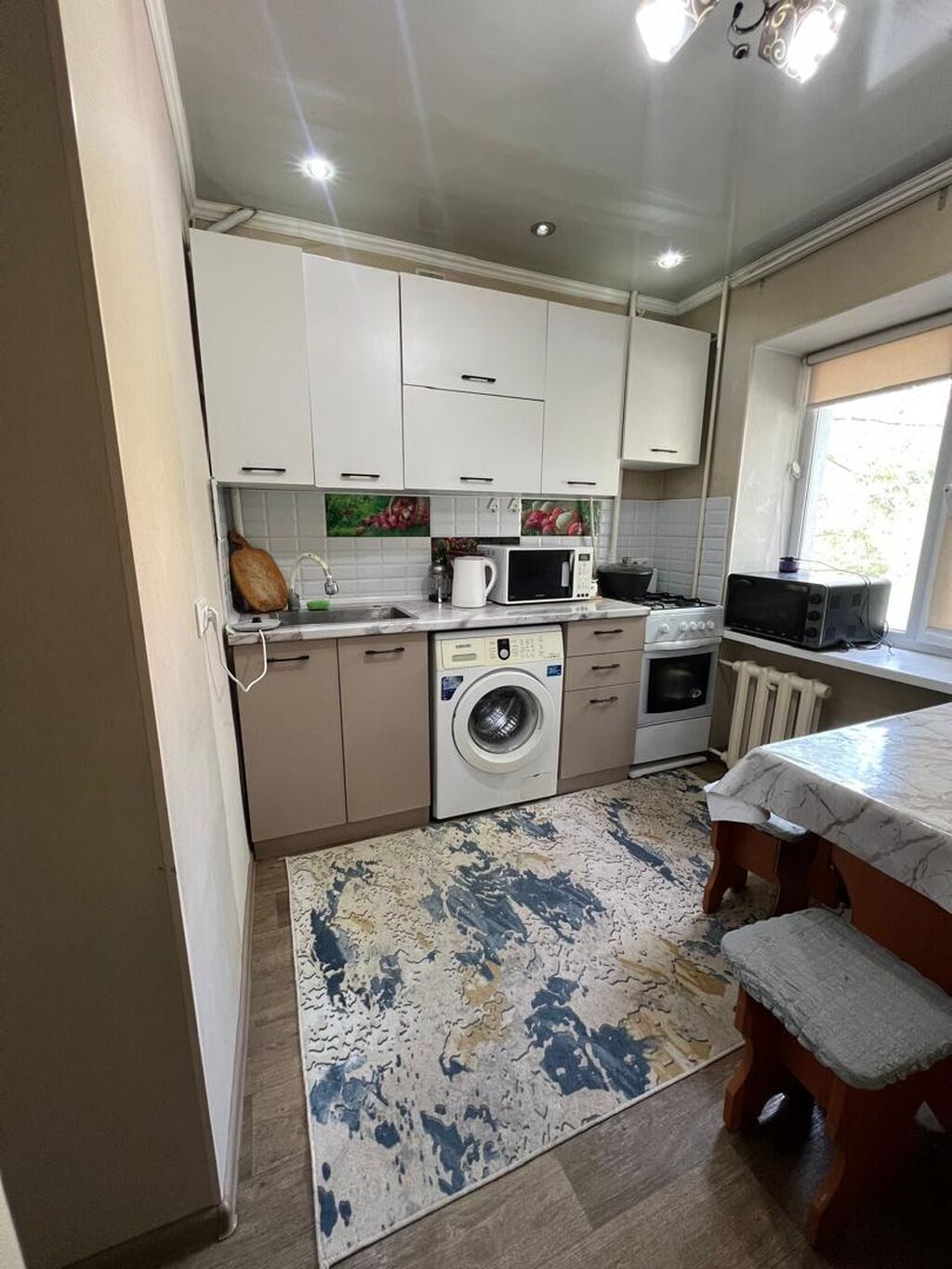 2 комнаты, 42 м², Хрущевка, 2 этаж, Евроремонт: фото 3