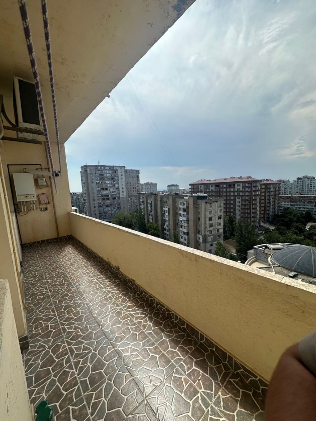 2 otaqlı, Yeni tikili, 95 kv. m