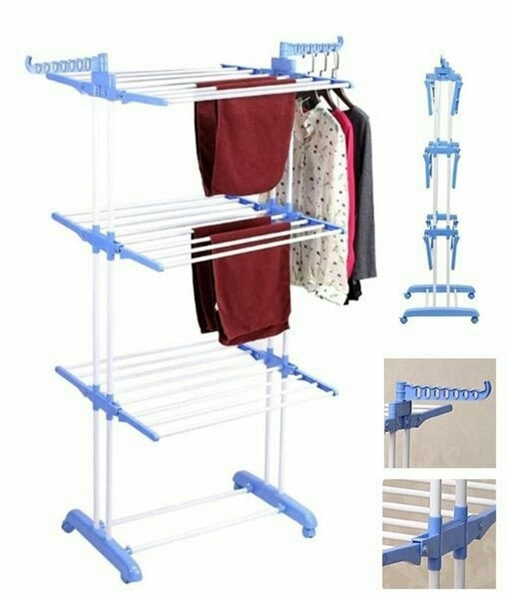 Paltar qurutmaq üçün 3 mərtəbəli Suşulka. 45 AZN Quruducular Bakı