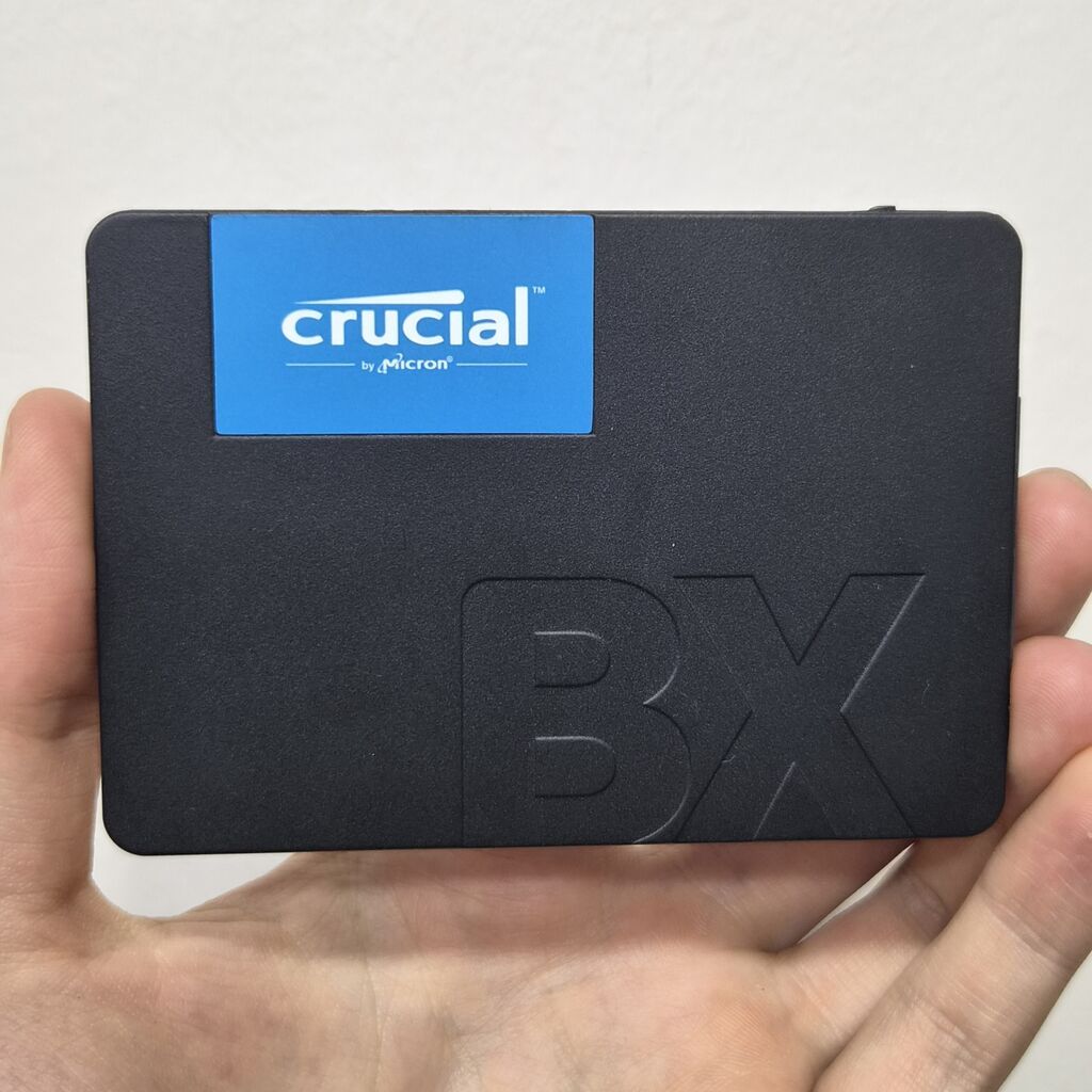 Накопитель для ПК, Новый, Crucial, SSD, 256 ГБ, 2.5", Для ПК: фото 1
