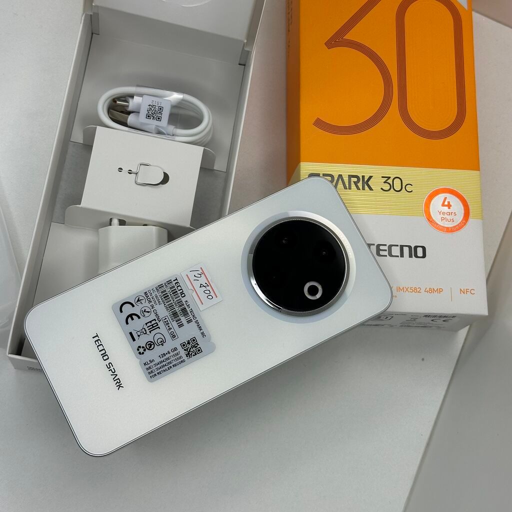 Tecno Spark 30C, Новый, 128 ГБ, 2 SIM: фото 5
