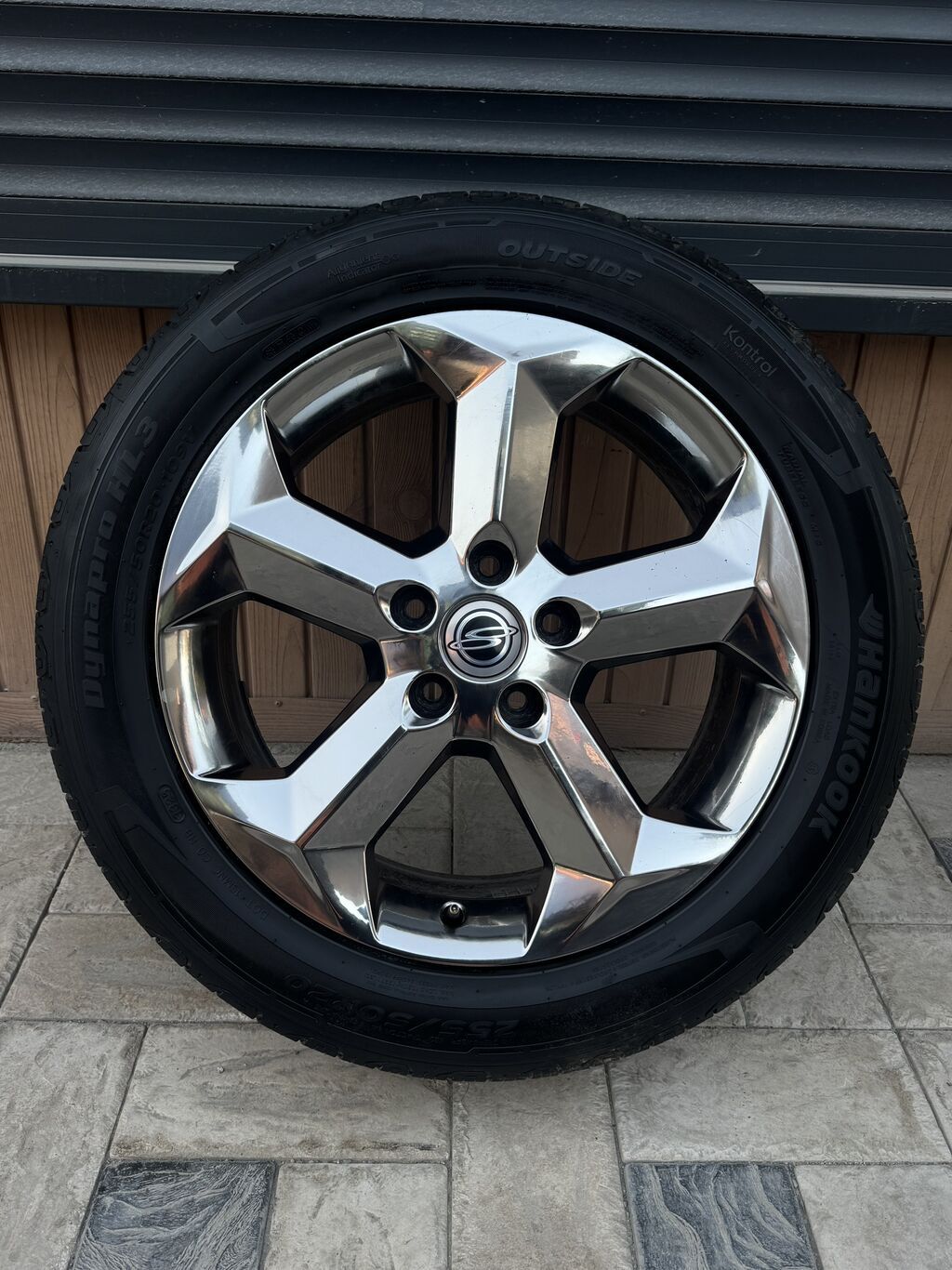 Колеса в сборе 255 / 50 / R 20, Б/у, Запаска, Внедорожные (АТ/МТ), Литые, отверстий - 5: фото 1