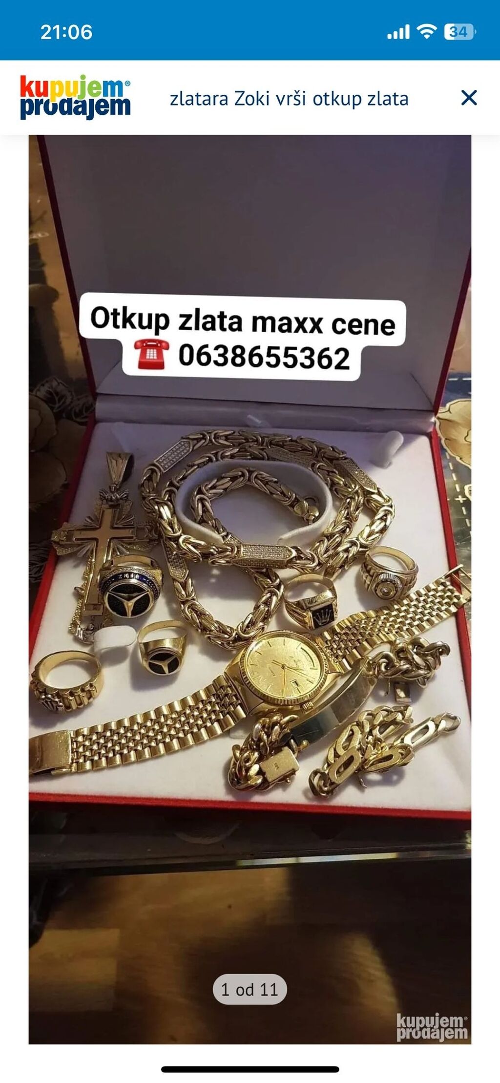 Ostali nakit: Zlatara vrši otkup zlata maxx cene