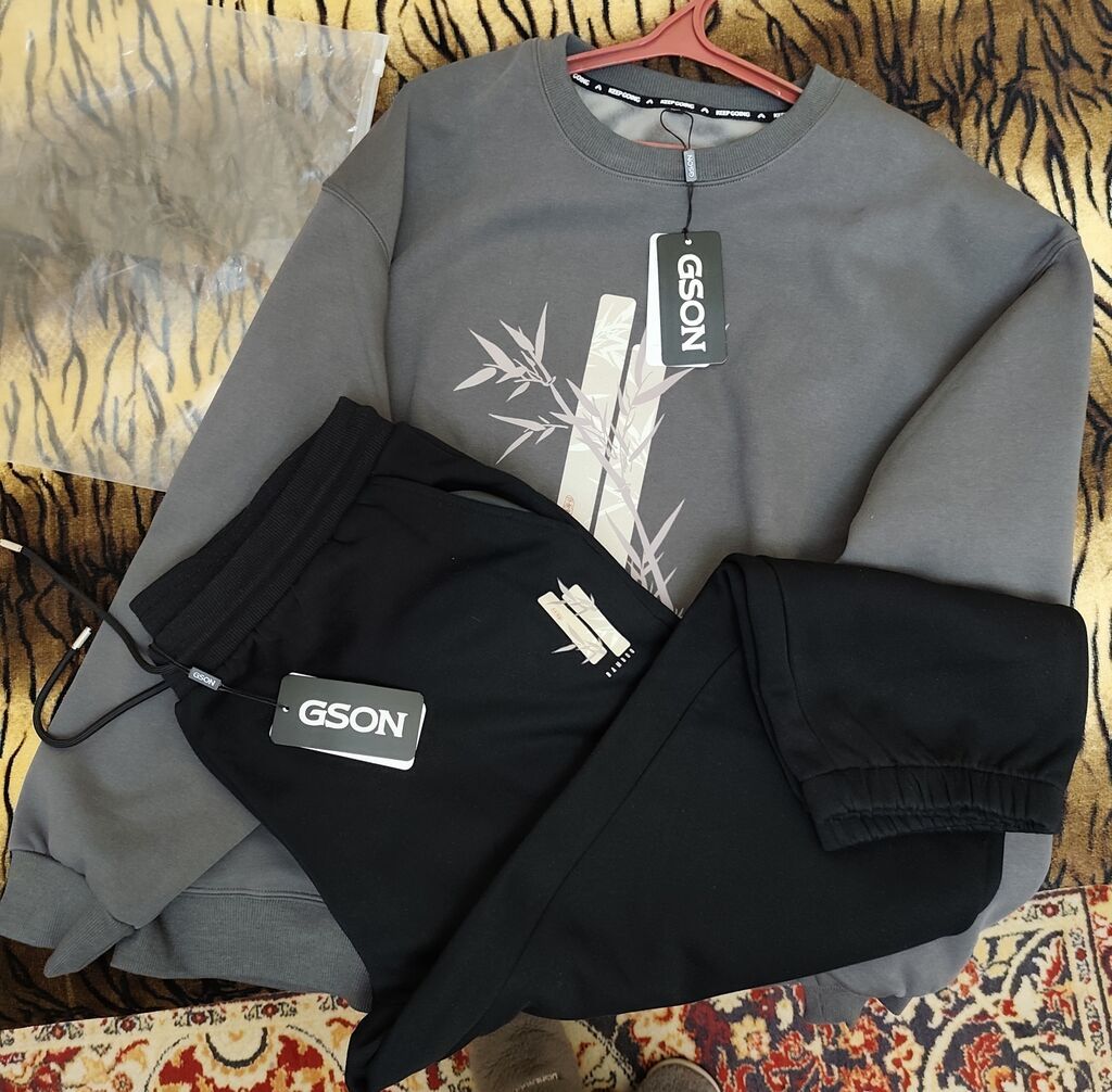 Спортивный костюм, Свитшот, Штаны, Китай, 5XL: фото 8