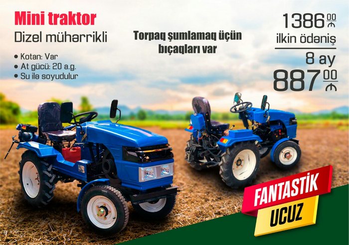 Kənd təsərrüfatı maşınları: - lalafo.az Bakı şəhərində